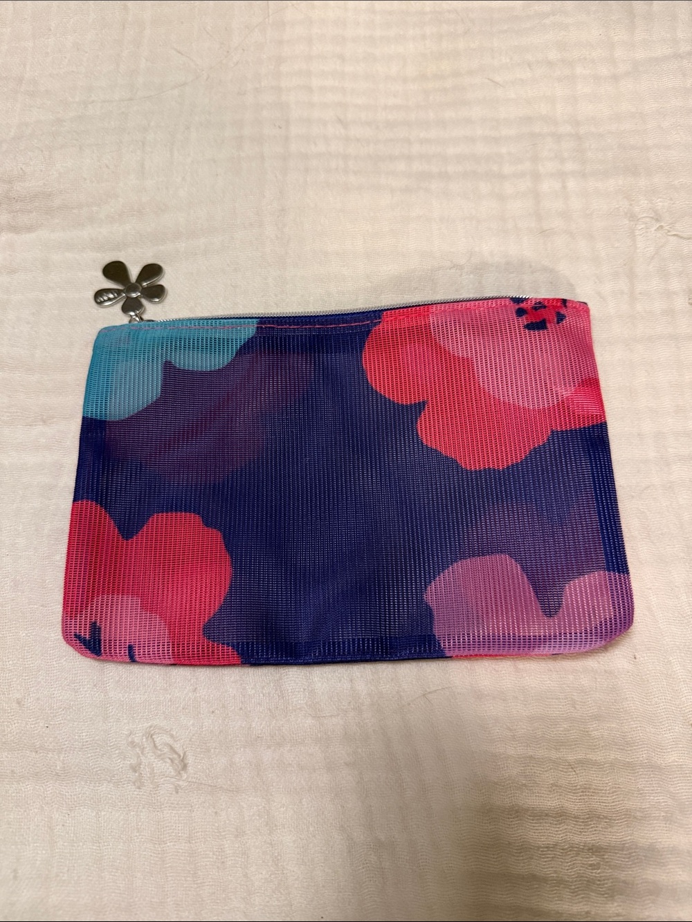 ipsy Floral Zip Pouch